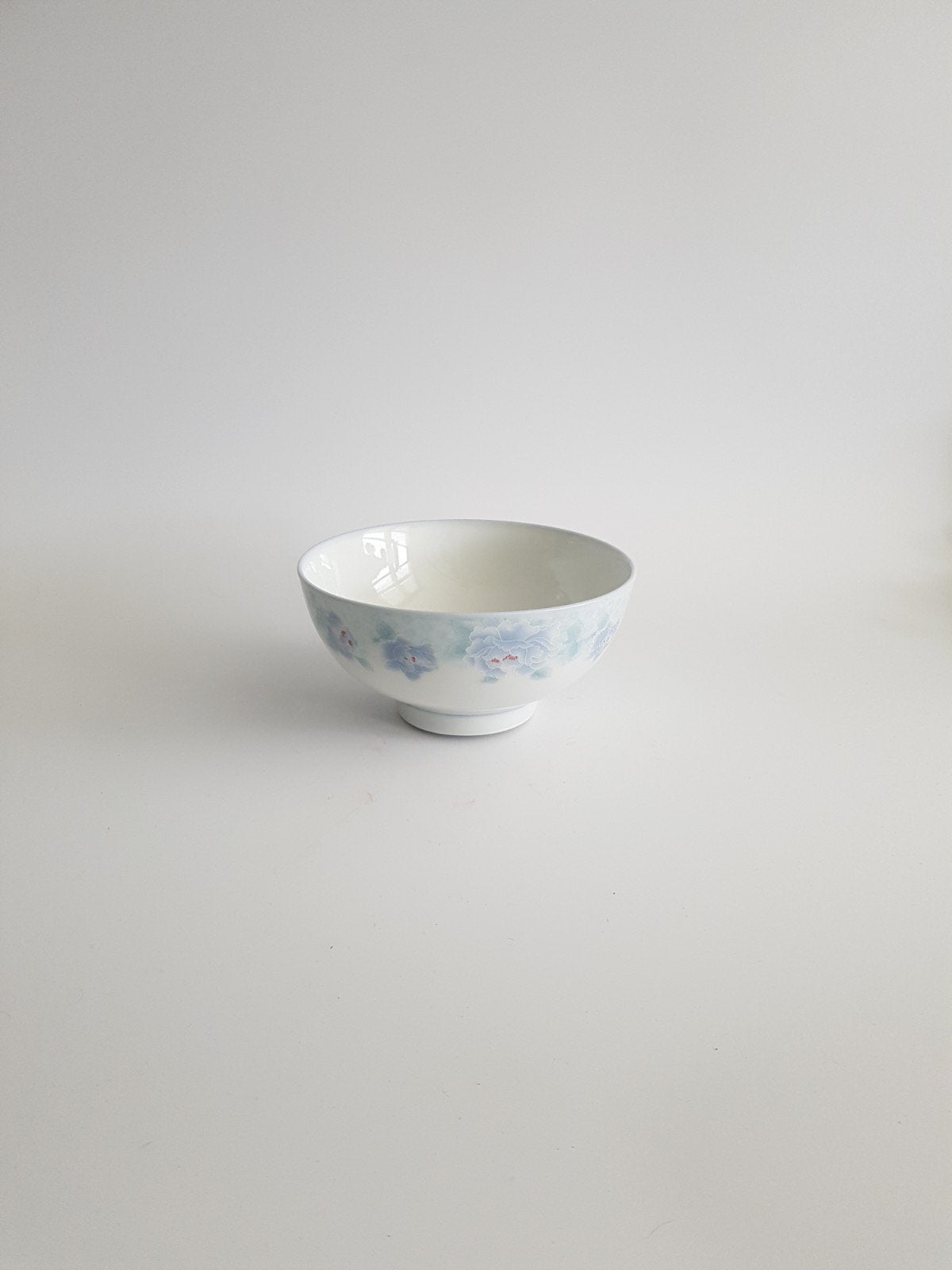 izgs Oosters servies pastel blauwe tekening, Ophalen of Verzenden