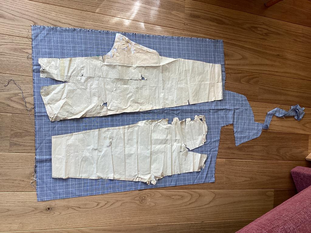 Voor geknipte patroontjes, Bruin, 120 cm of meer, 200 cm of meer, Ophalen of Verzenden