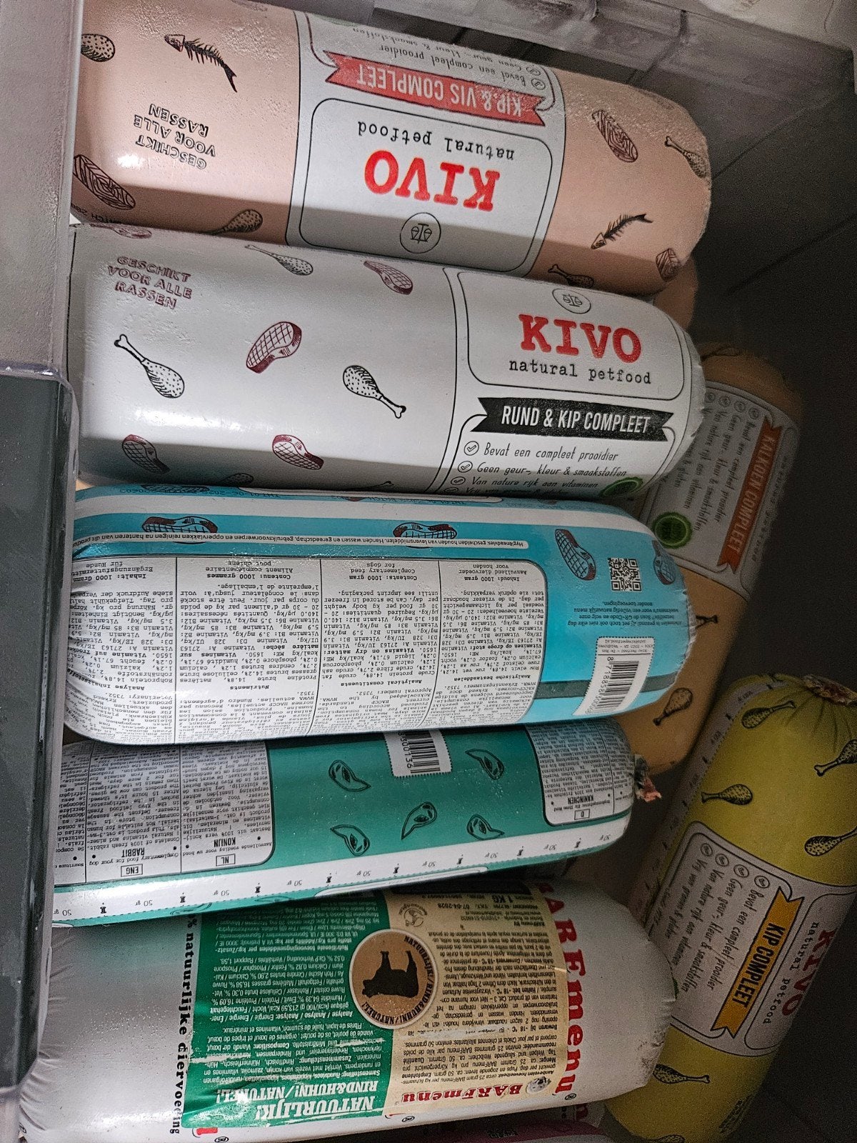 Kvv kivo en barf, Dieren en Toebehoren, Ophalen, Hond