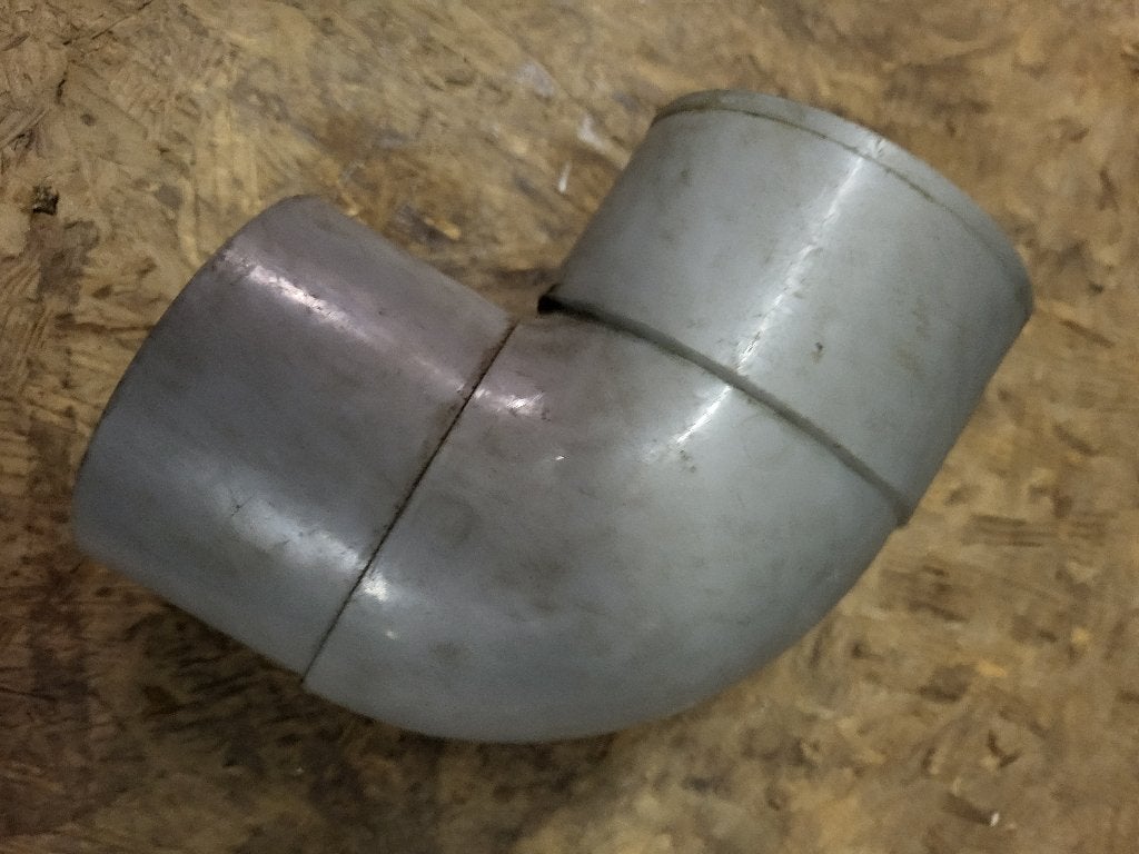 Bocht pvc 87 gr./ 30.      Rond 100 cm.         Dyka., Ophalen of Verzenden, Nieuw