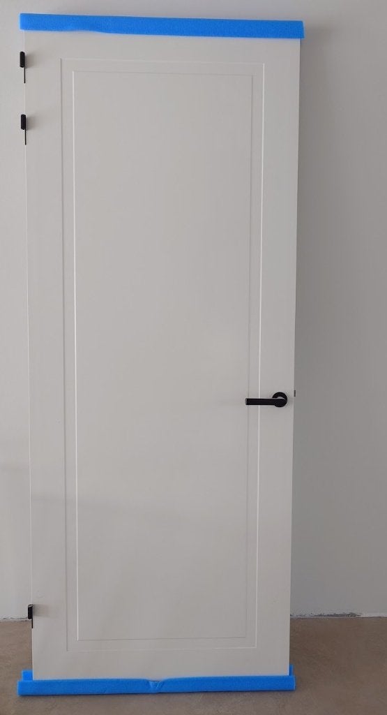 Svedex Cameo binnendeur 93x231,5 wit + houten kozijn, Doe-het-zelf en Verbouw, Ophalen, 80 tot 100 cm, 215 cm of meer, Binnendeur