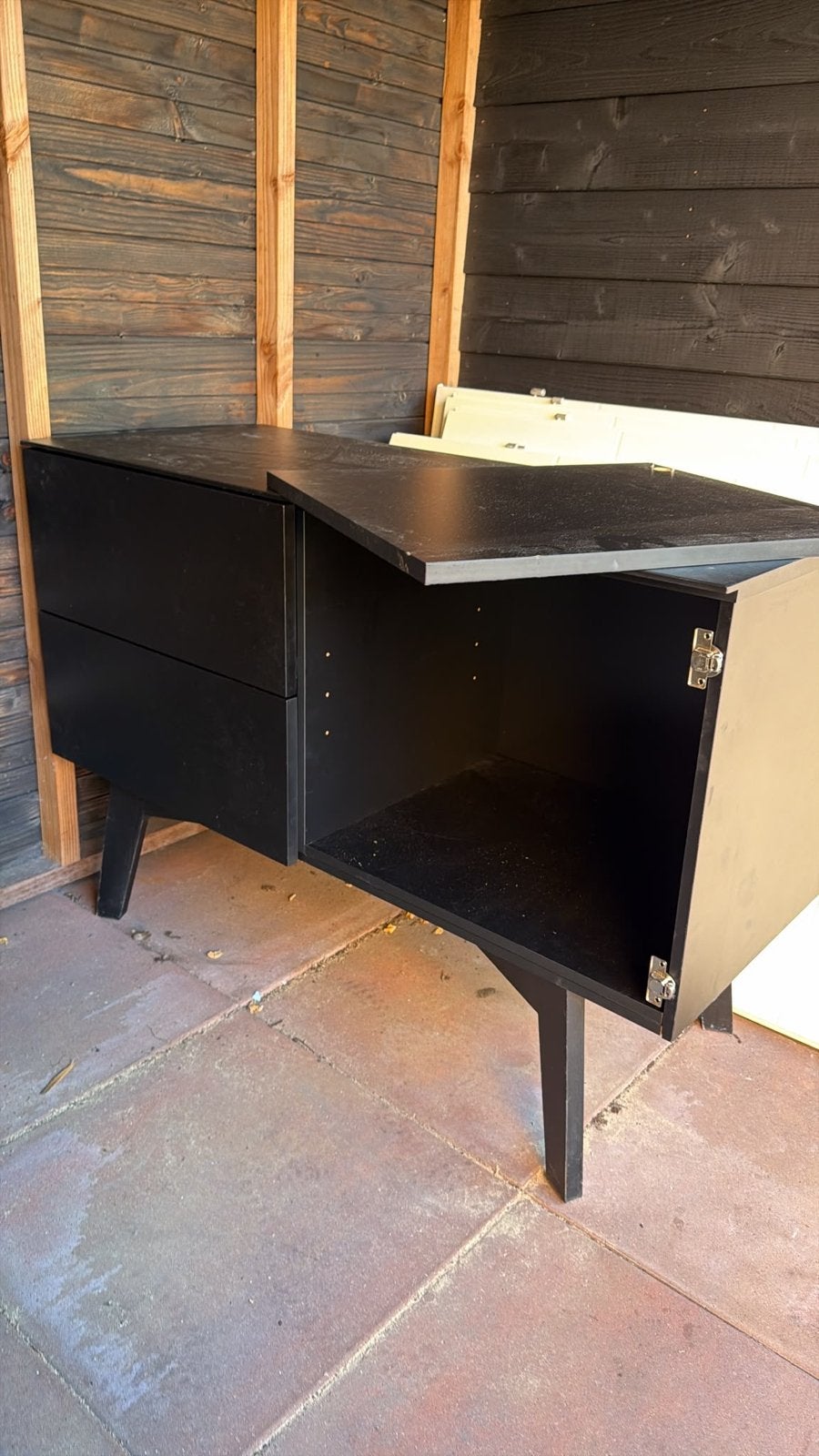Kidsmill Commode Zwart met Druksysteem, Gebruikt, 50 tot 70 cm, Ophalen of Verzenden, 75 tot 100 cm