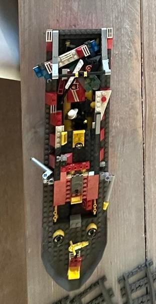 Boot + zak lego, Kinderen en Baby's, Speelgoed | Duplo en Lego, Ophalen, Zo goed als nieuw