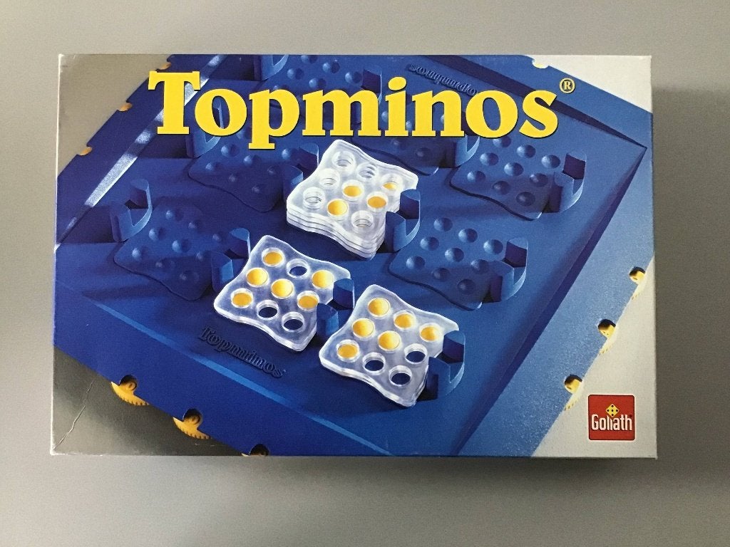 Topminos gezelschapsspel, Ophalen of Verzenden, Gebruikt, Goliath