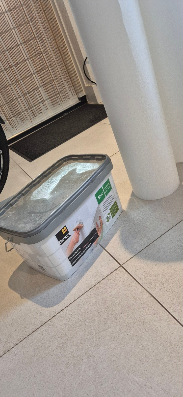 12m2 vliesbehang en lijm, Doe-het-zelf en Verbouw, Ophalen, Nieuw
