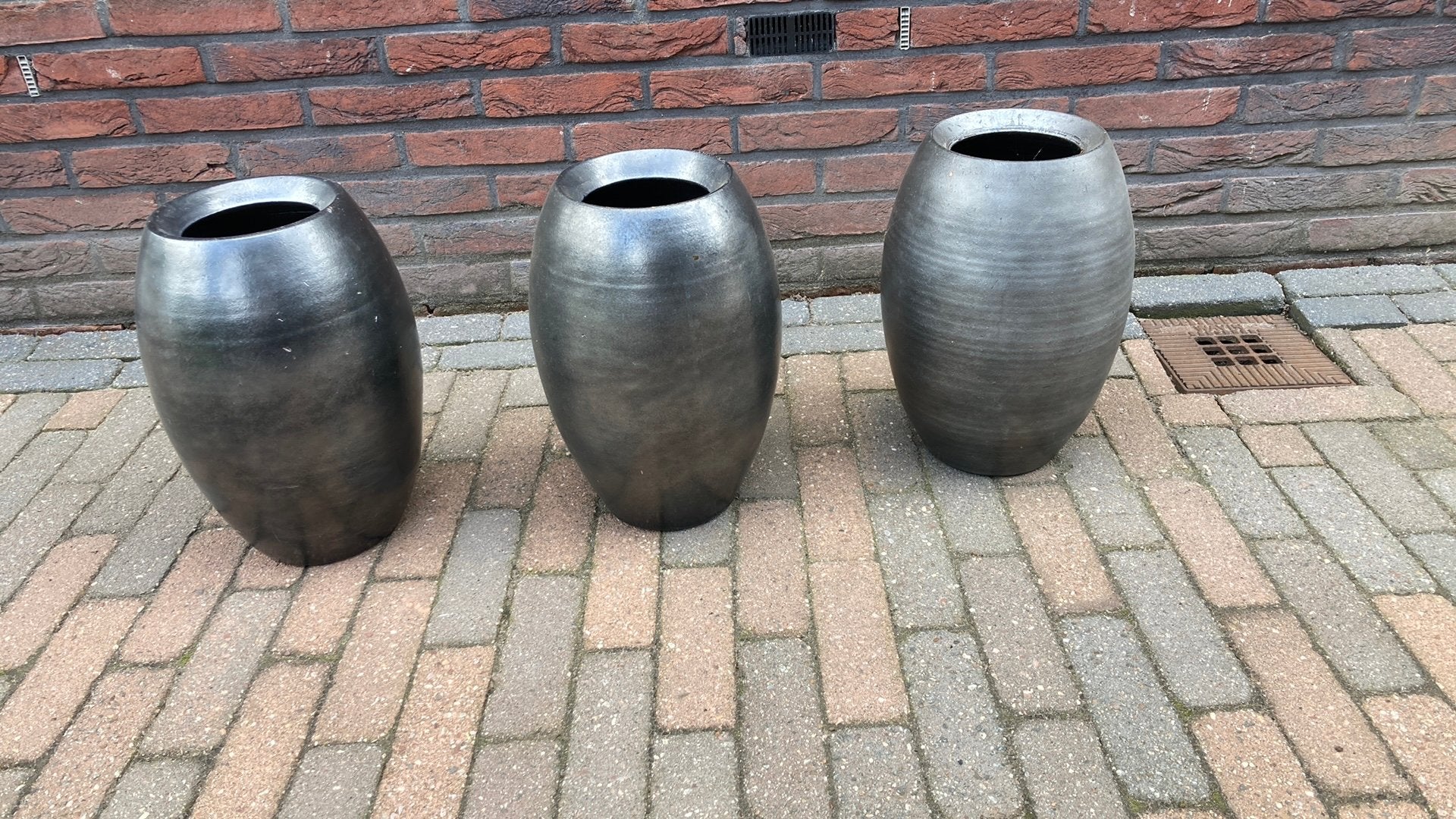 Mooie bloempotten voor binnen, Ophalen, Rond, Binnen, Zo goed als nieuw