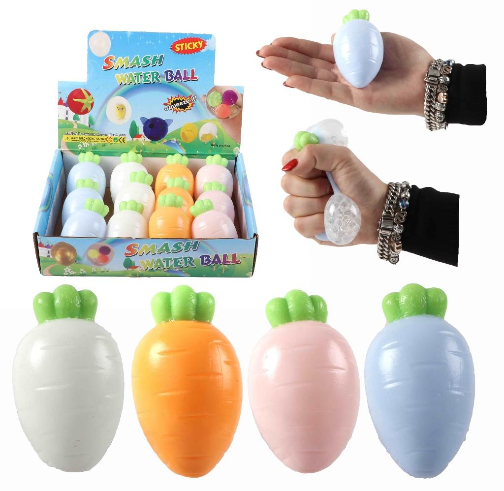 PARTIJ SQUEEZE WORTEL 8,5CM IN DISPLAY, ., Nieuw, Ophalen of Verzenden, .