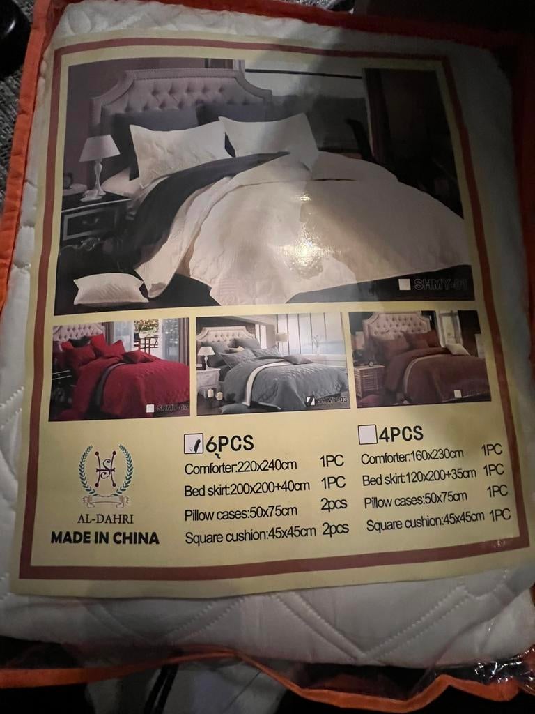 Beddensprei, Huis en Inrichting, Slaapkamer | Beddengoed, Ophalen of Verzenden, Nieuw, Tweepersoons, Wit
