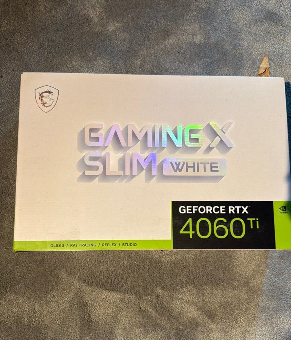 MSI GeForce RTX 4060 Ti 16gb Gaming X Slim White, Ophalen, HDMI, GDDR6, PCI-Express 4