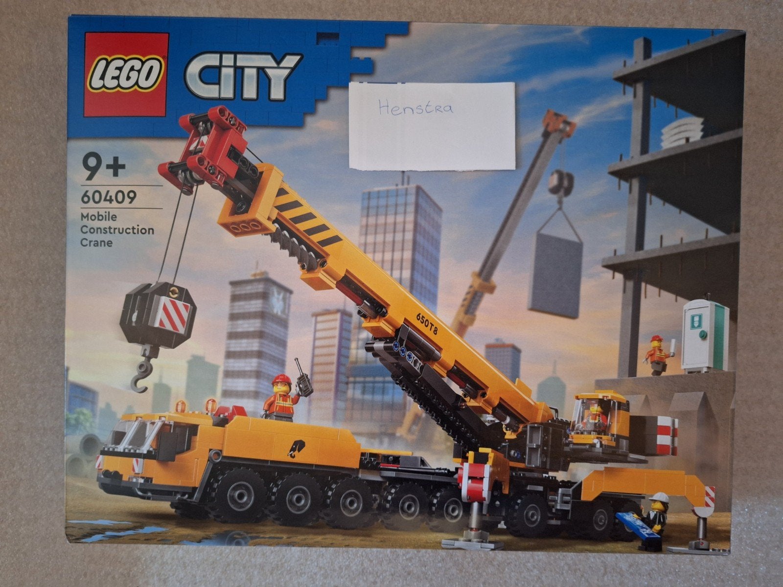 LEGO City 60409 Mobiele Bouwkraan - Nieuw en geseald, City, Nieuw, Ophalen of Verzenden, Complete set