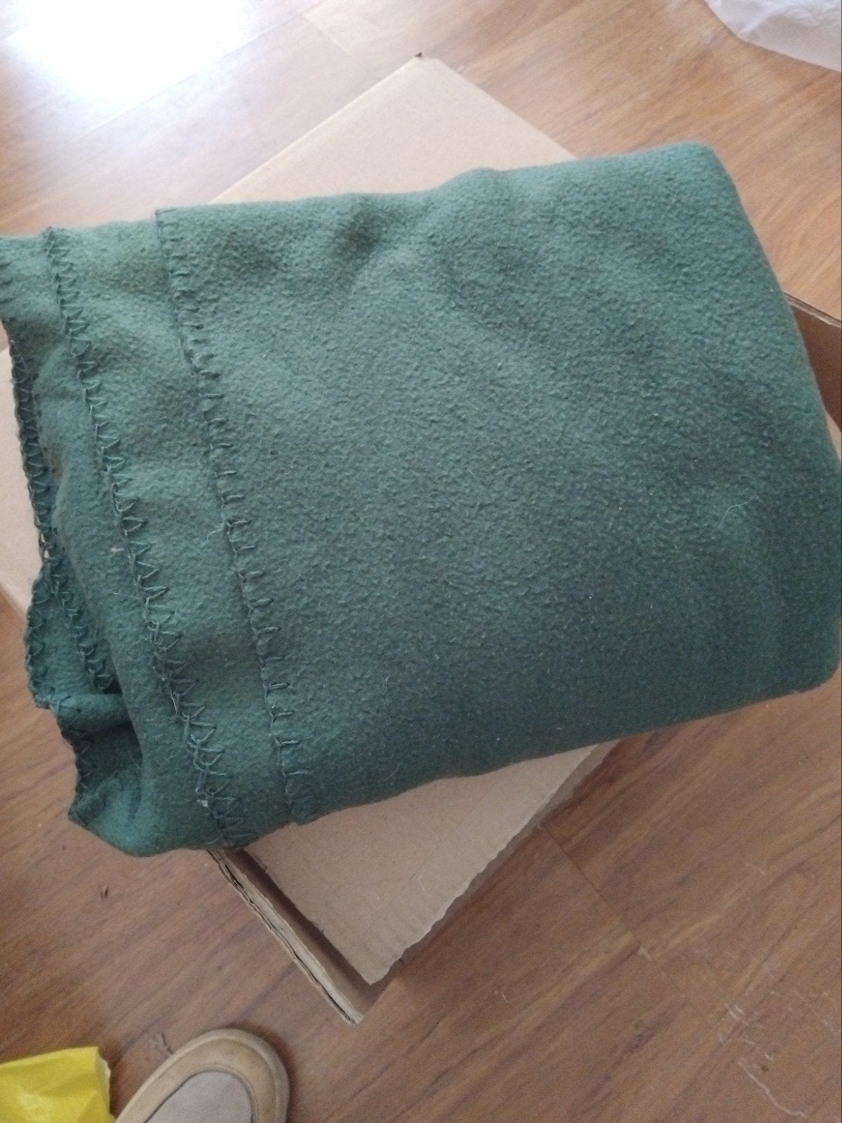 gratis groen fleece deken kleed zwolle centrum, Ophalen, Fleece, Fleecedeken, Groen