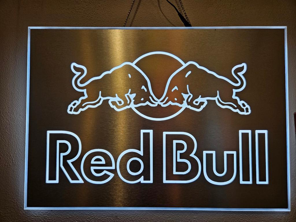 Red Bull LED Lichtbak - Reclamebord, Ophalen of Verzenden, Zo goed als nieuw, Lichtbak of (neon) lamp