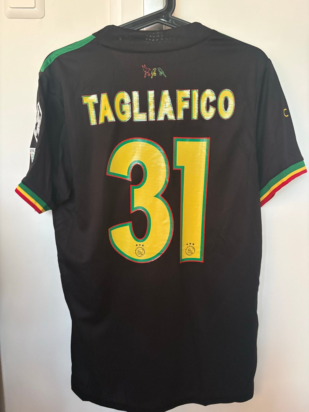 Retro Nico Tagliafico Ajax reggae shirt 3e shirt 2021 Medium, Maat M, Ophalen of Verzenden, Nieuw, Shirt