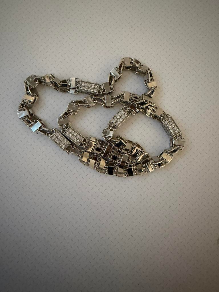 magnum ketting nieuw, Ophalen of Verzenden, Nieuw, Zilver, Overige materialen