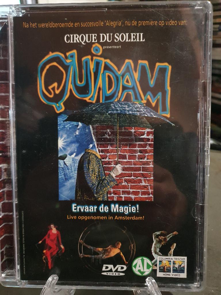 Cirque du Soleil - Quidam (DVD), Alle leeftijden, Ophalen, Zo goed als nieuw
