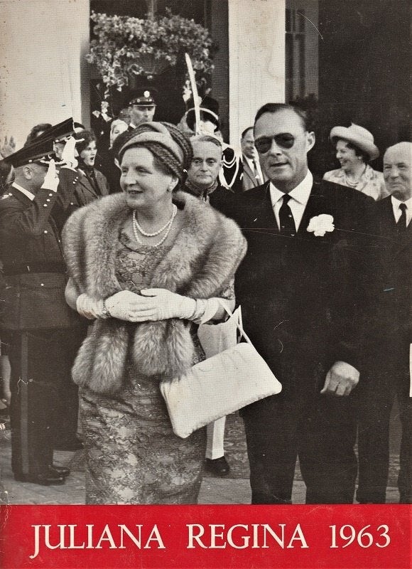 JULIANA REGINA 1963 - fotoboek, Verzamelen, Ophalen of Verzenden, Zo goed als nieuw, Kaart, Foto of Prent