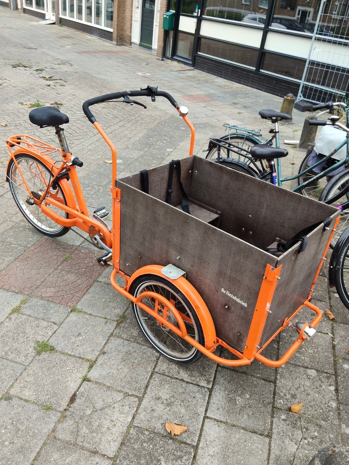 De Fietsfabriek Classic driewieler bakfiets voor 4 kinderen, Ophalen, Gebruikt, 4 kinderen of meer, Fietsfabriek