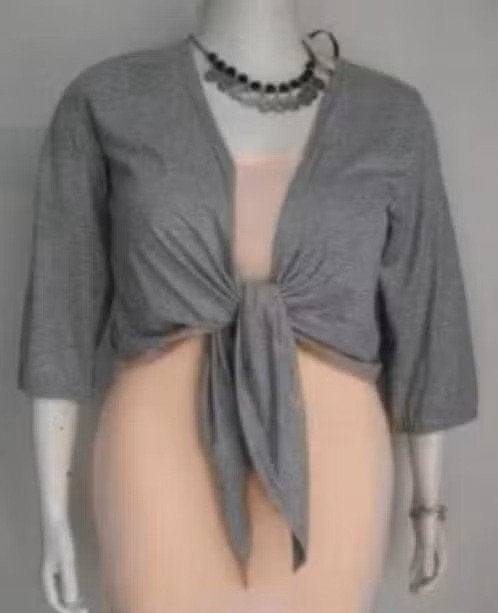 NIEUW pracht grijs vestje merk Zhenzi maat 46/48, Zhenzi, Verzenden, Trui of Vest, Nieuw