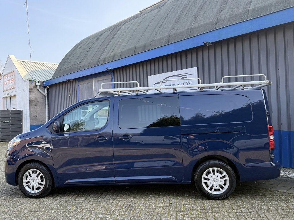 Citroën Jumpy 2.0 BlueHDI120 Dubbele Cabine (bj 2018), Auto's, Gebruikt, Euro 6, 4 cilinders, Citroën