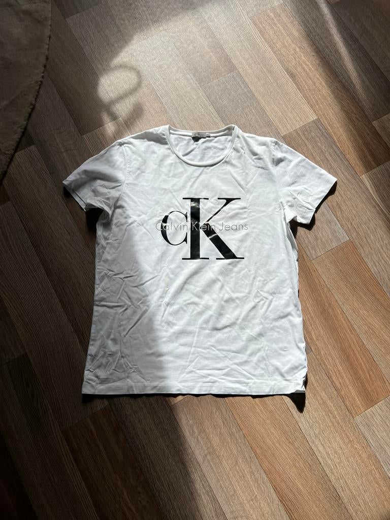 Calvin Klein shirt, Kleding | Heren, Ophalen of Verzenden, Zo goed als nieuw, Overige maten, Wit