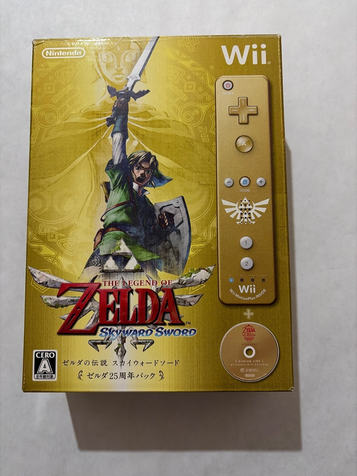 The Legend of Zelda: Skyward Sword 25th Anniversary Wii, Avontuur en Actie, 1 speler, Ophalen of Verzenden, Zo goed als nieuw