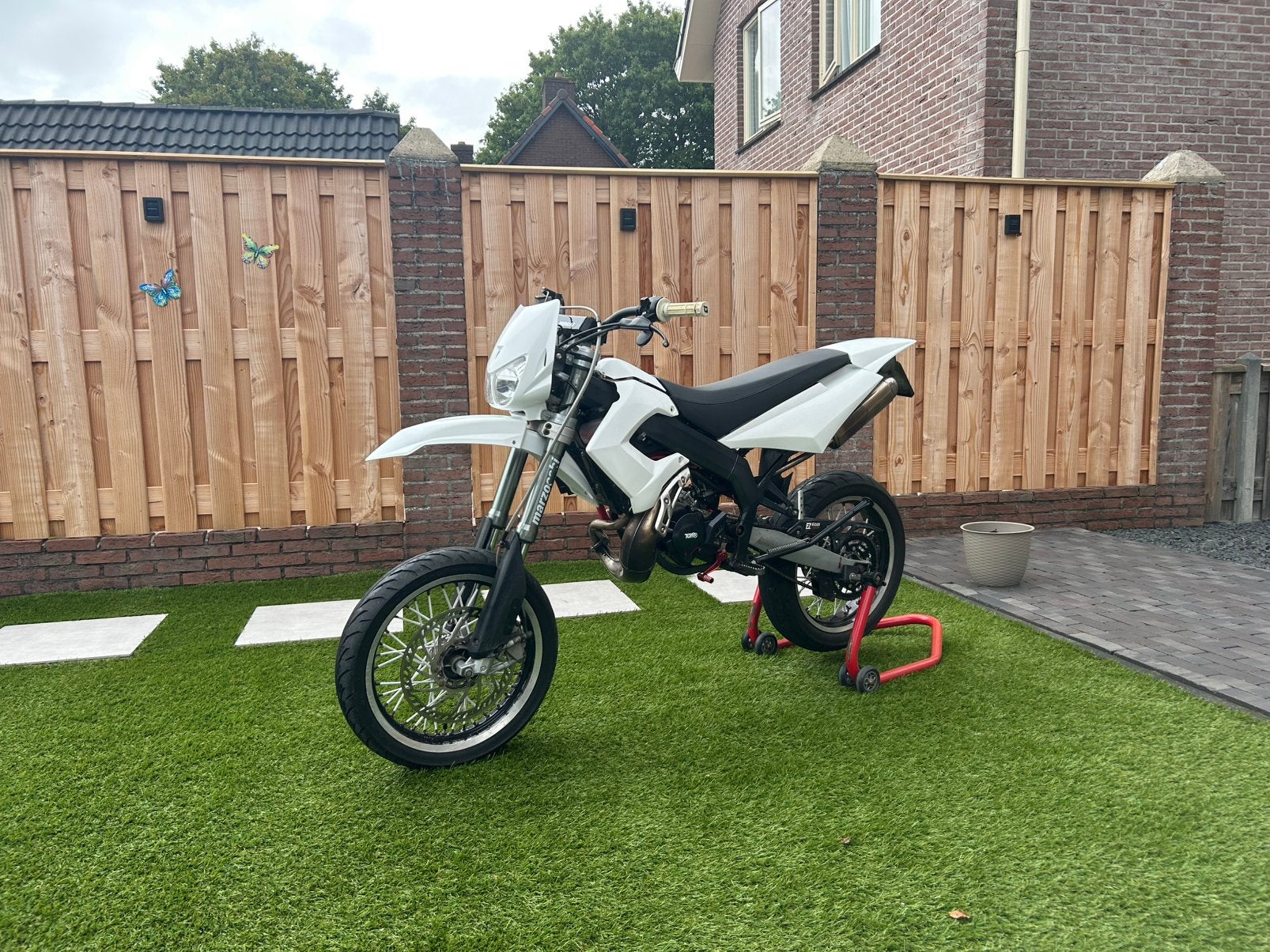 Derbi senda R X-TREM, Ophalen, Zo goed als nieuw