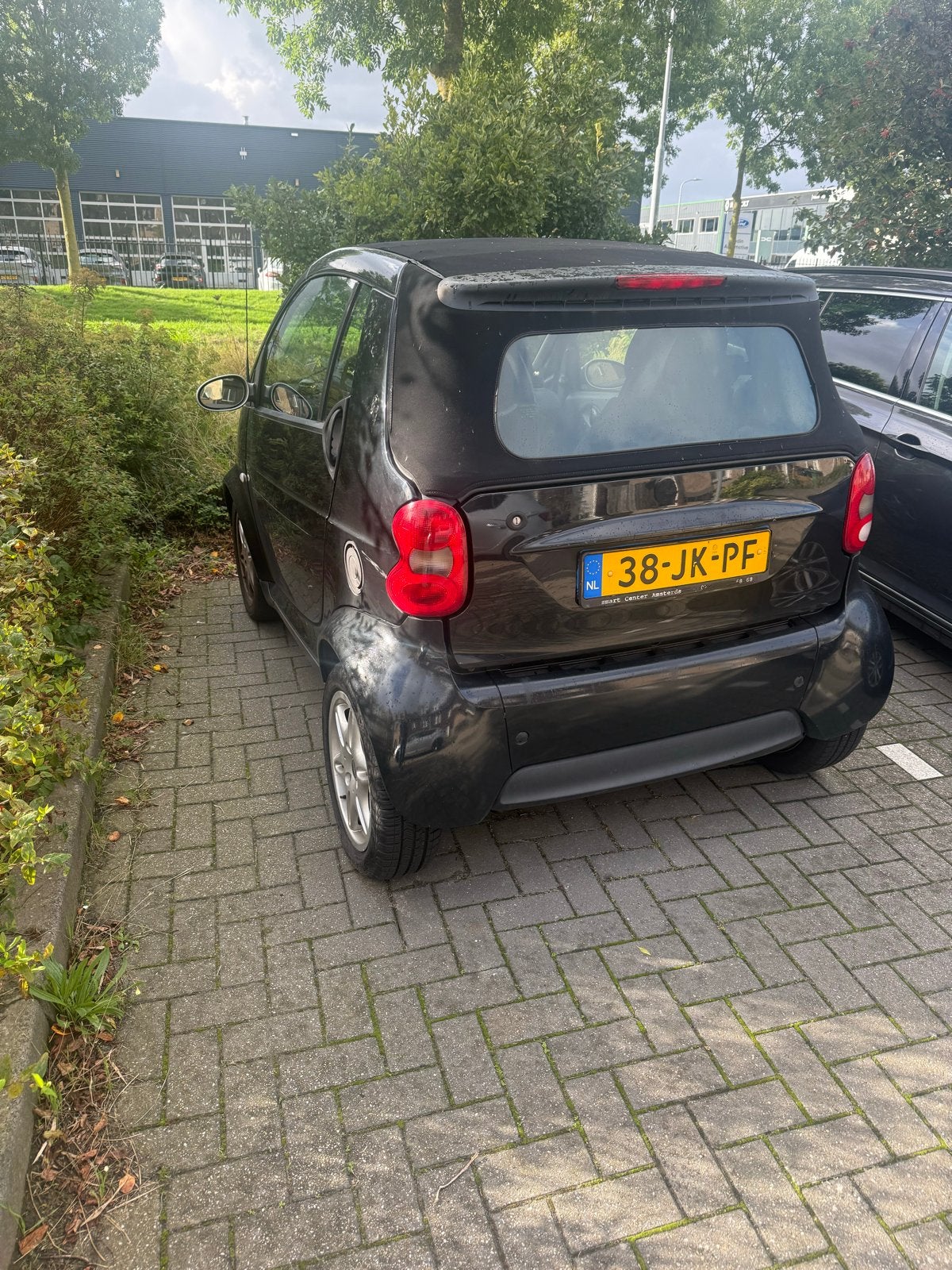 MCC Smart 0.6 40KW Cabrio AUT 2002 Zwart, Stof, 54 pk, Zwart, Cabriolet