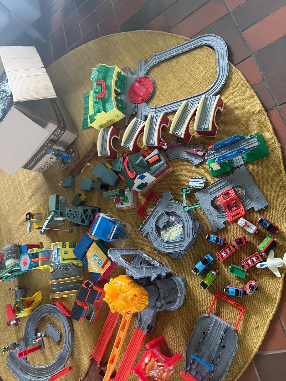 Zeer uitgebreide Thomas de trein collectie veel plezier, Ophalen, Zo goed als nieuw