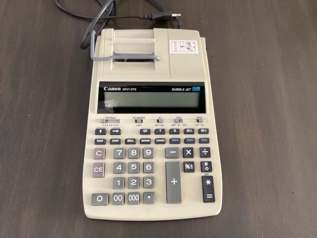 Rekenmachine met printer Canon, Ophalen of Verzenden, Zo goed als nieuw