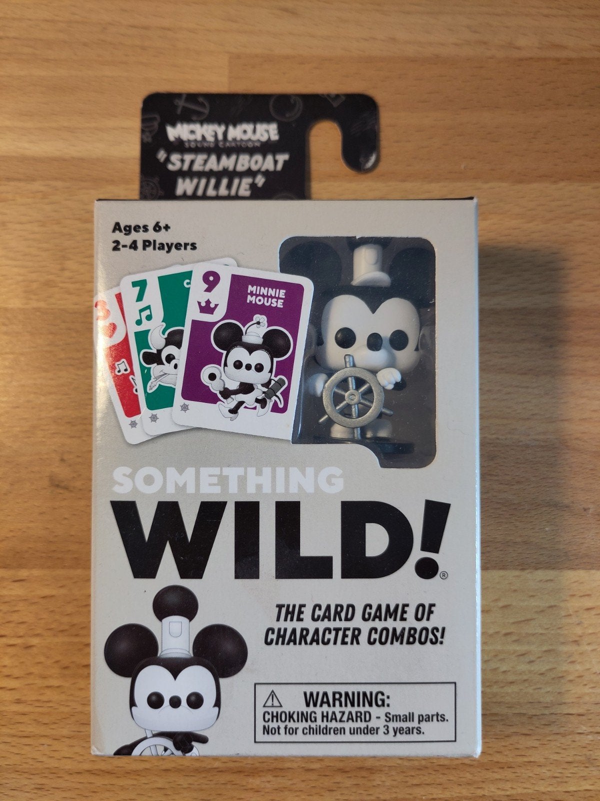 Something Wild! Mickey Mouse Steamboat Willie Funko Game, Een of twee spelers, Ophalen of Verzenden, Nieuw, Funko Games