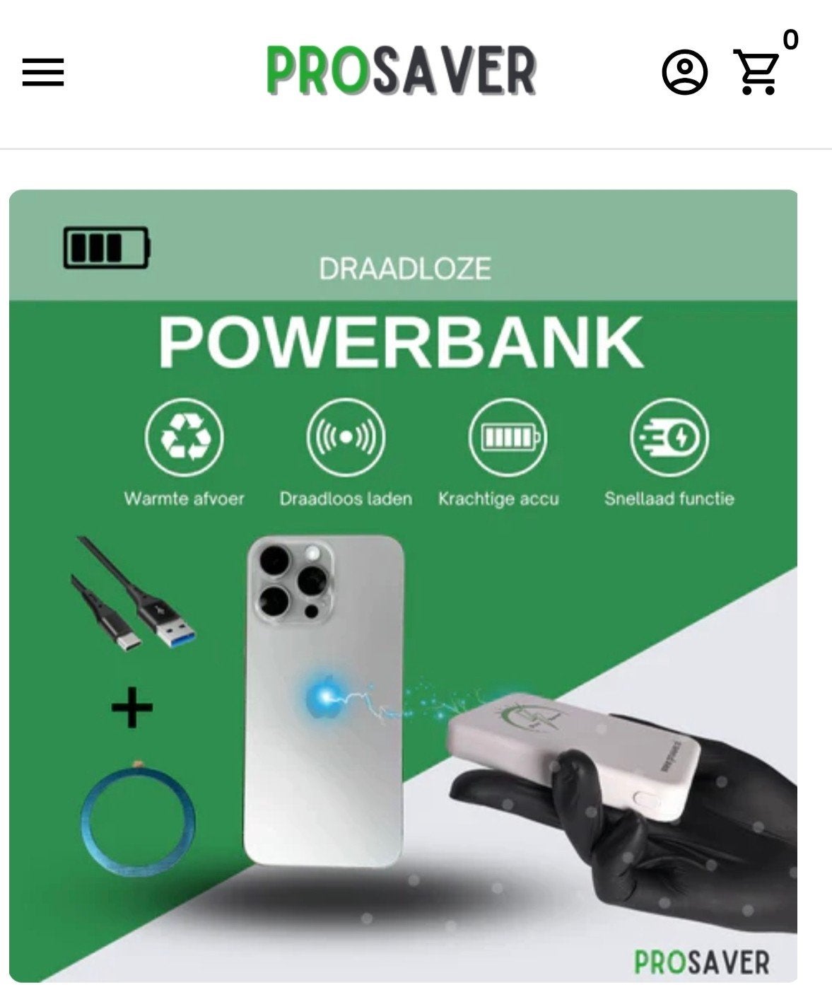 partij nieuwe powerbanks, Ophalen, Nieuw