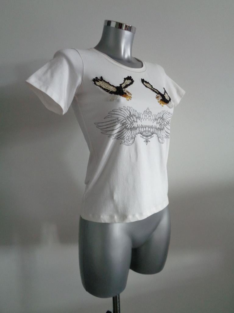 La Strada shortsleeve, maat 36/38 nieuw., Wit, Nieuw, Ophalen of Verzenden, Korte mouw