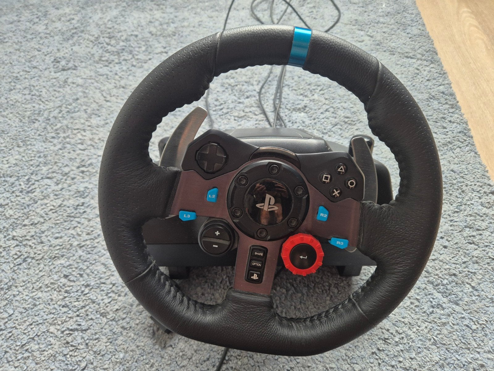 Logitech G29 Driving Force Racing Wheel voor PlayStation, Ophalen, Zo goed als nieuw, Stuur of Pedalen, PlayStation 3