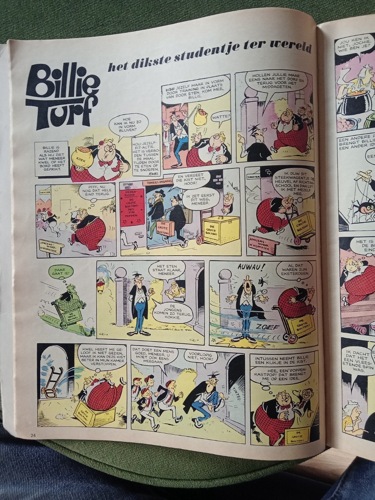 Billie Turf - Verschillende Jaartallen, Boeken, Gelezen, Ophalen of Verzenden, Frank Richards, Meerdere stripboeken