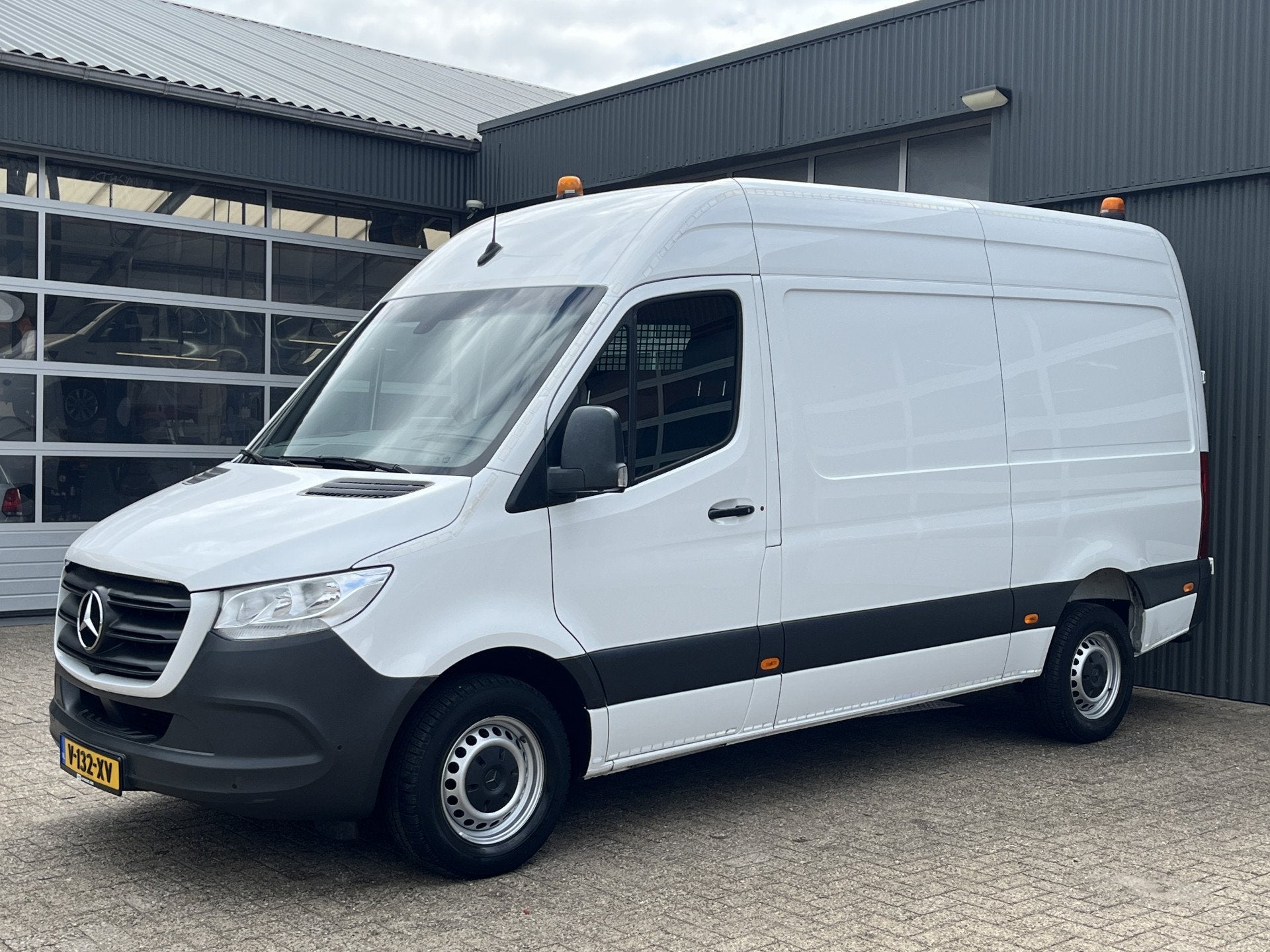 Mercedes-Benz Sprinter 314 2.2 CDI L2H2 Werkplaats inrichtin, Auto's, Automaat, Gebruikt, Wit, Bedrijf