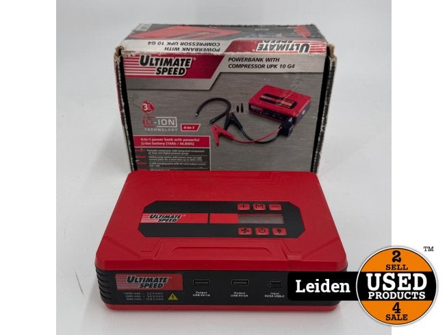 Ultimate Speed Powerbank met Compressor UPK 10 G4