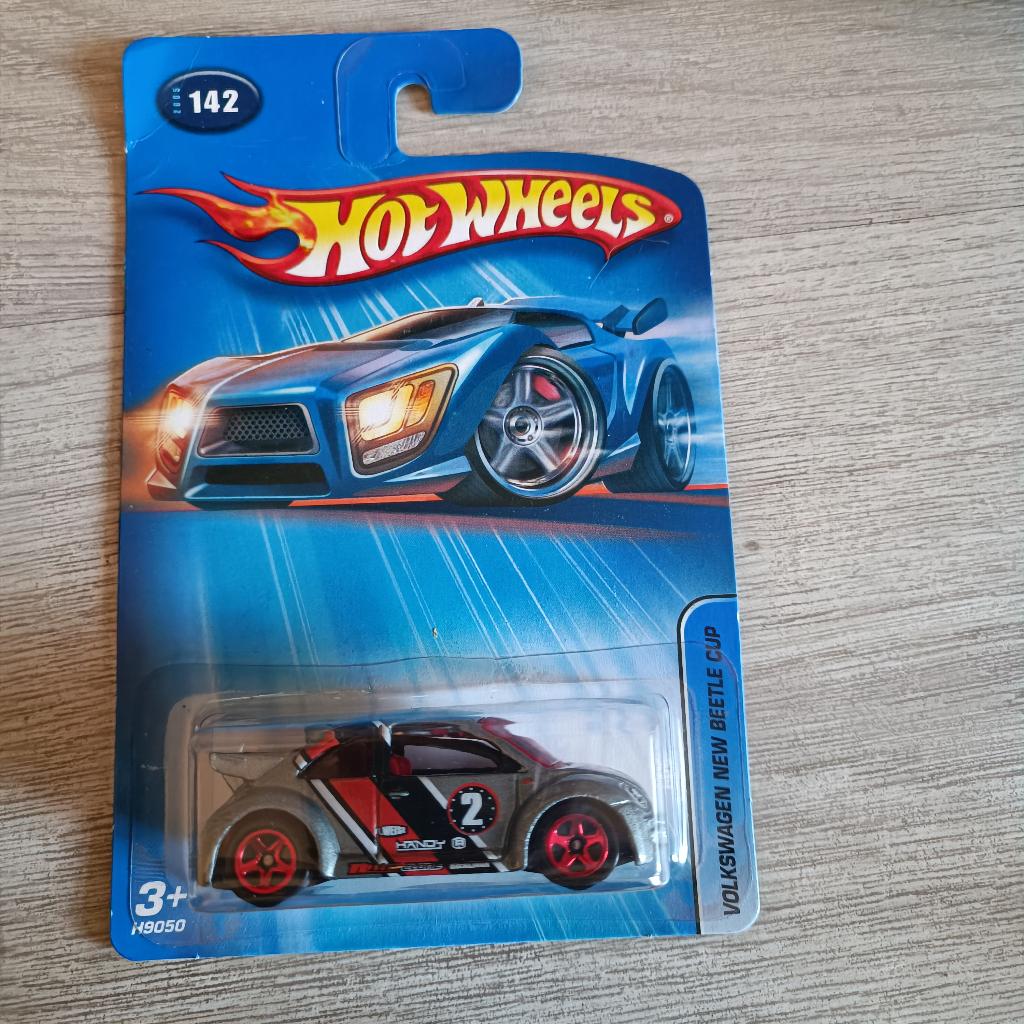 hot Wheels 1 64 2001 Volkswagen New Beetle Cup let op, Ophalen of Verzenden, Nieuw, Auto