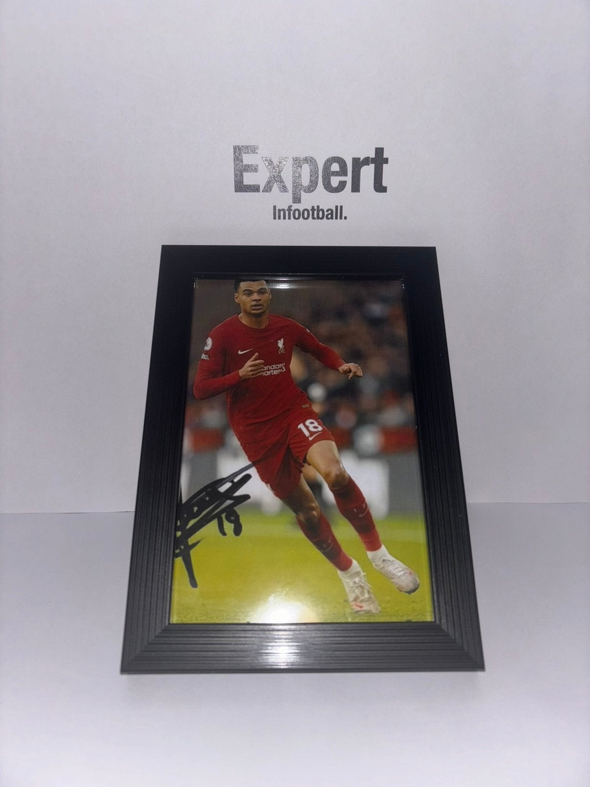 Gakpo gesigneerde foto ingelijst - Liverpool, Ophalen of Verzenden, Nieuw, Buitenlandse clubs, Spelerskaart
