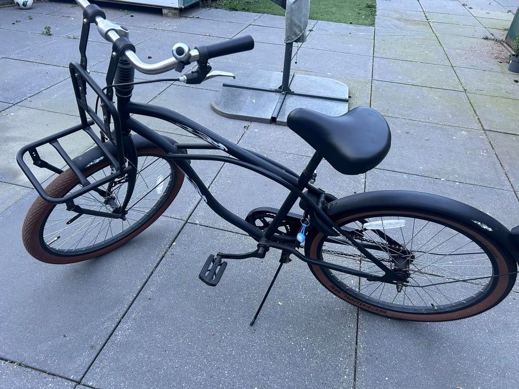 Leuke jongensfiets 24 inch, Ophalen, Gebruikt, 24 inch, Handrem