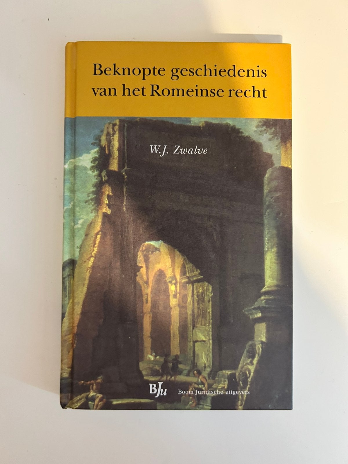 W.J. Zwalve - Beknopte geschiedenis van het Romeinse recht, Boeken, W.J. Zwalve, Ophalen of Verzenden, Alpha, WO