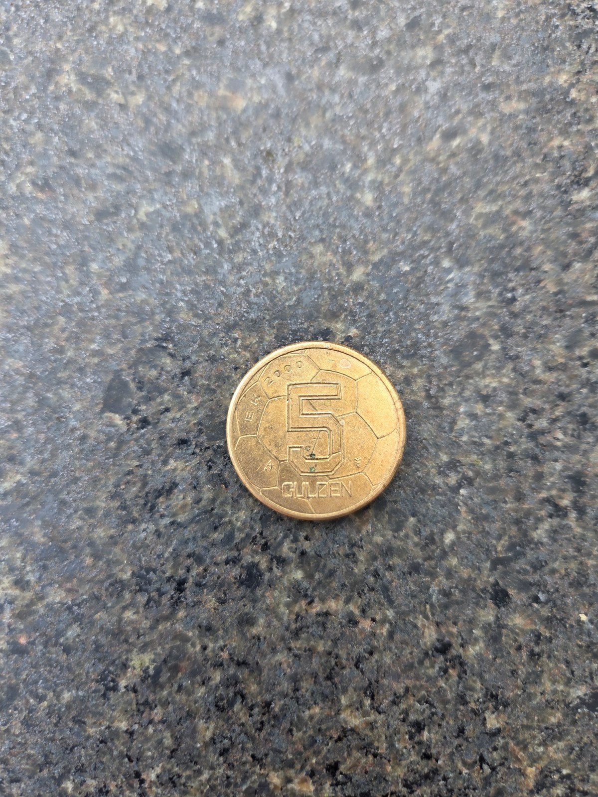 5 Gulden munt WK 2000 - Koningin Beatrix, Postzegels en Munten, Munten | Nederland, Ophalen of Verzenden, Koningin Beatrix, 5 gulden