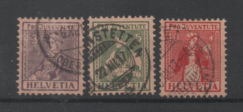 Z1 Zwitserland 133/35 gestempeld, Ophalen of Verzenden, Gestempeld