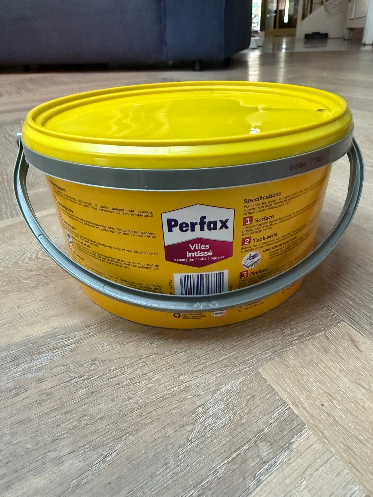 Perfax Vlies Intissé behanglijm - aangebroken, Ophalen, 5 tot 10 m²