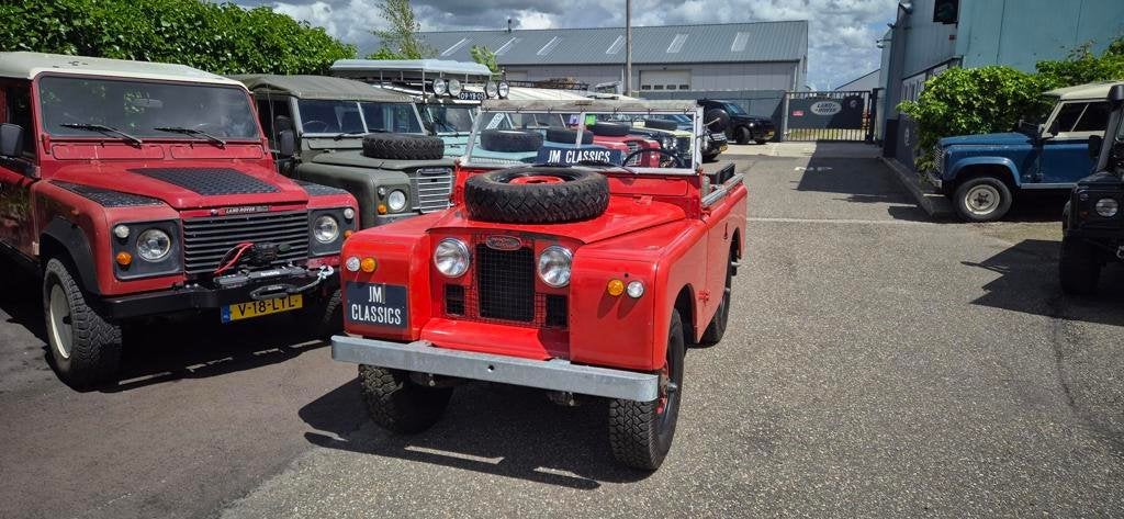 Land Rover 88 Series IIa benzine, 2286 cc, Gebruikt, 4 cilinders, 7 stoelen