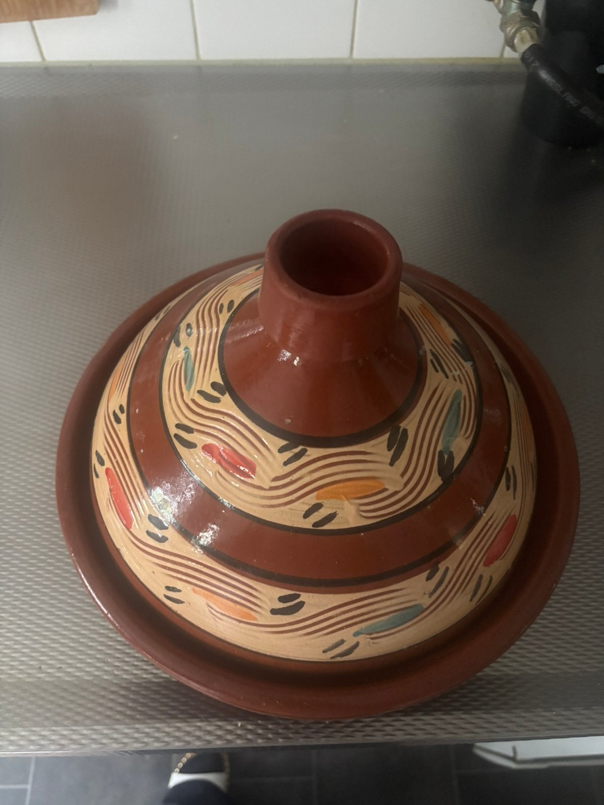 Taijn, Huis en Inrichting, Keuken | Potten en Pannen, Ophalen, Gebruikt, Tajine