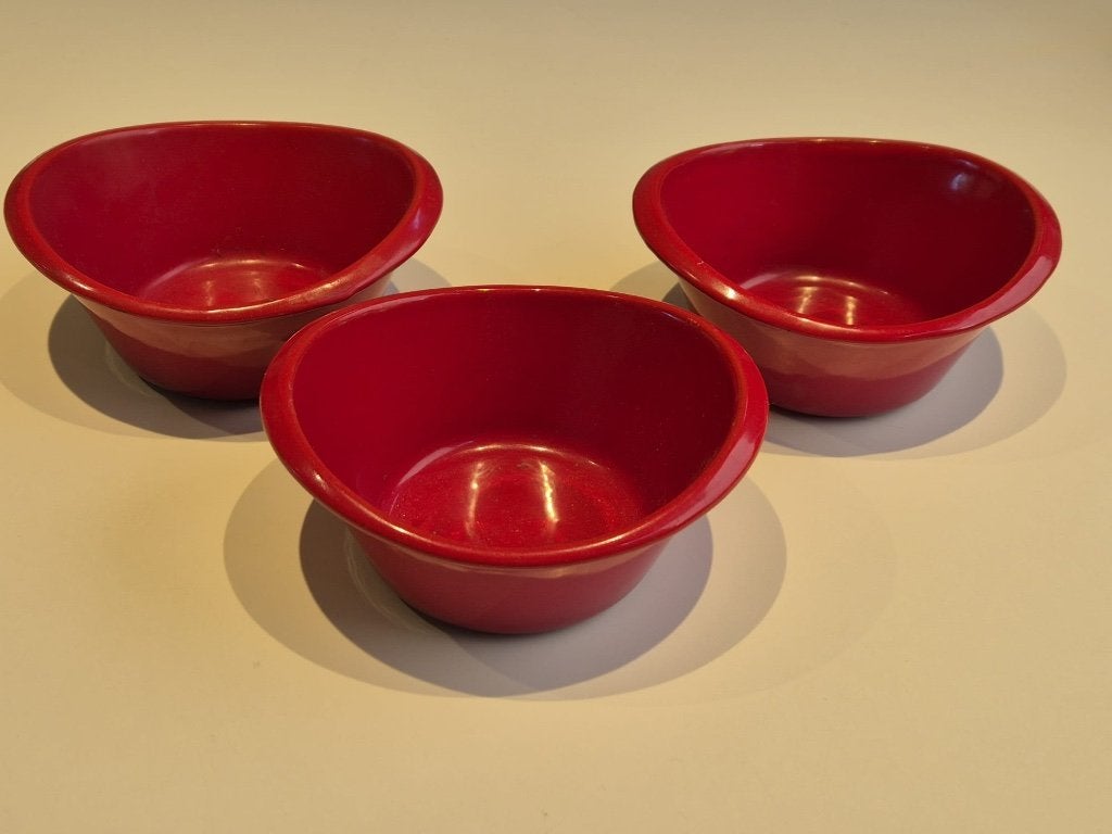 Ovenschaaltjes danish design, Huis en Inrichting, Keuken | Potten en Pannen, Ophalen, Gebruikt, Gietijzer, Overige typen