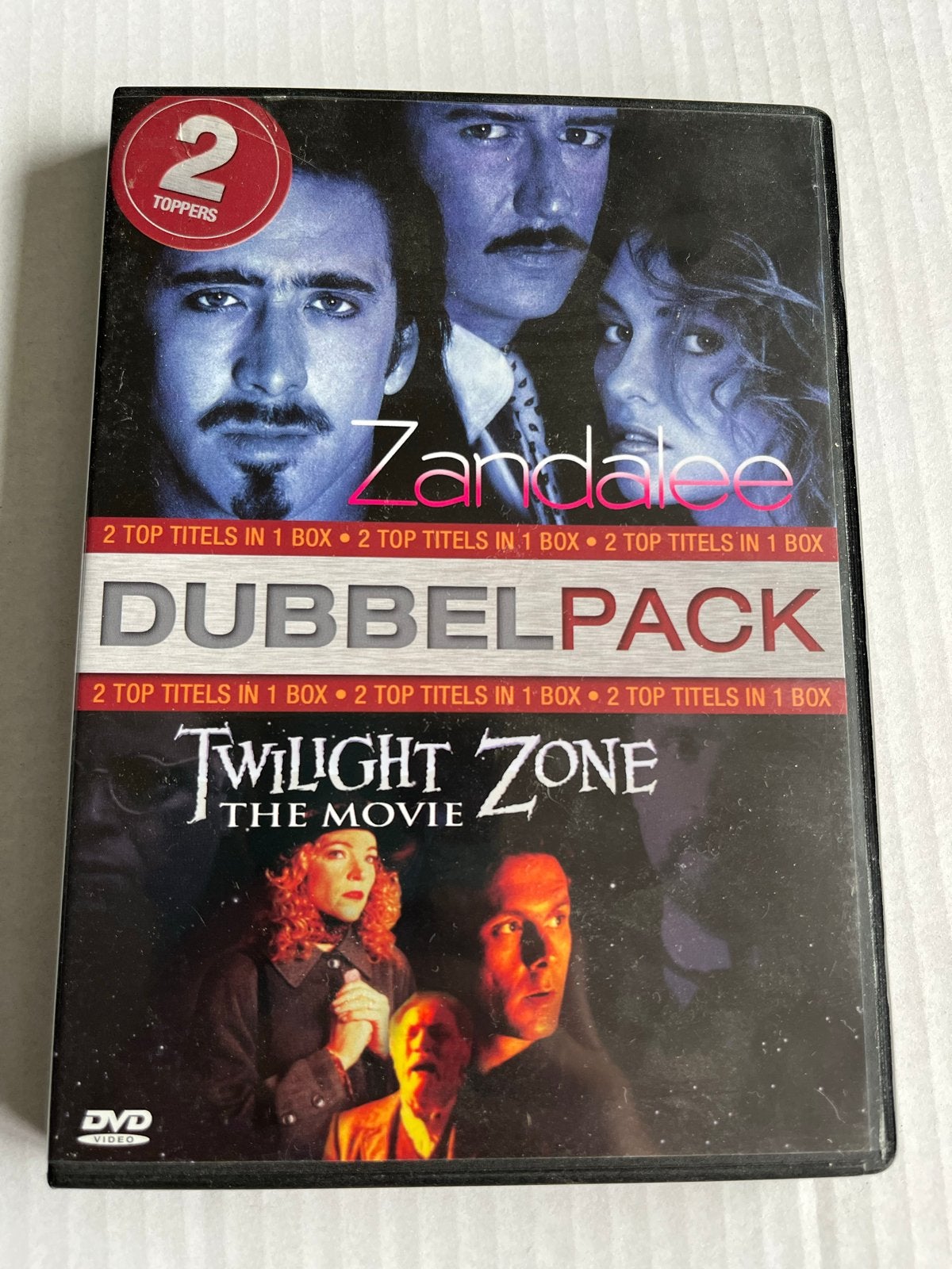 Zandalee & Twilight Zone The Movie - Dubbelpack DVD, Cd's en Dvd's, Vanaf 16 jaar, Ophalen of Verzenden, Gebruikt, Engels