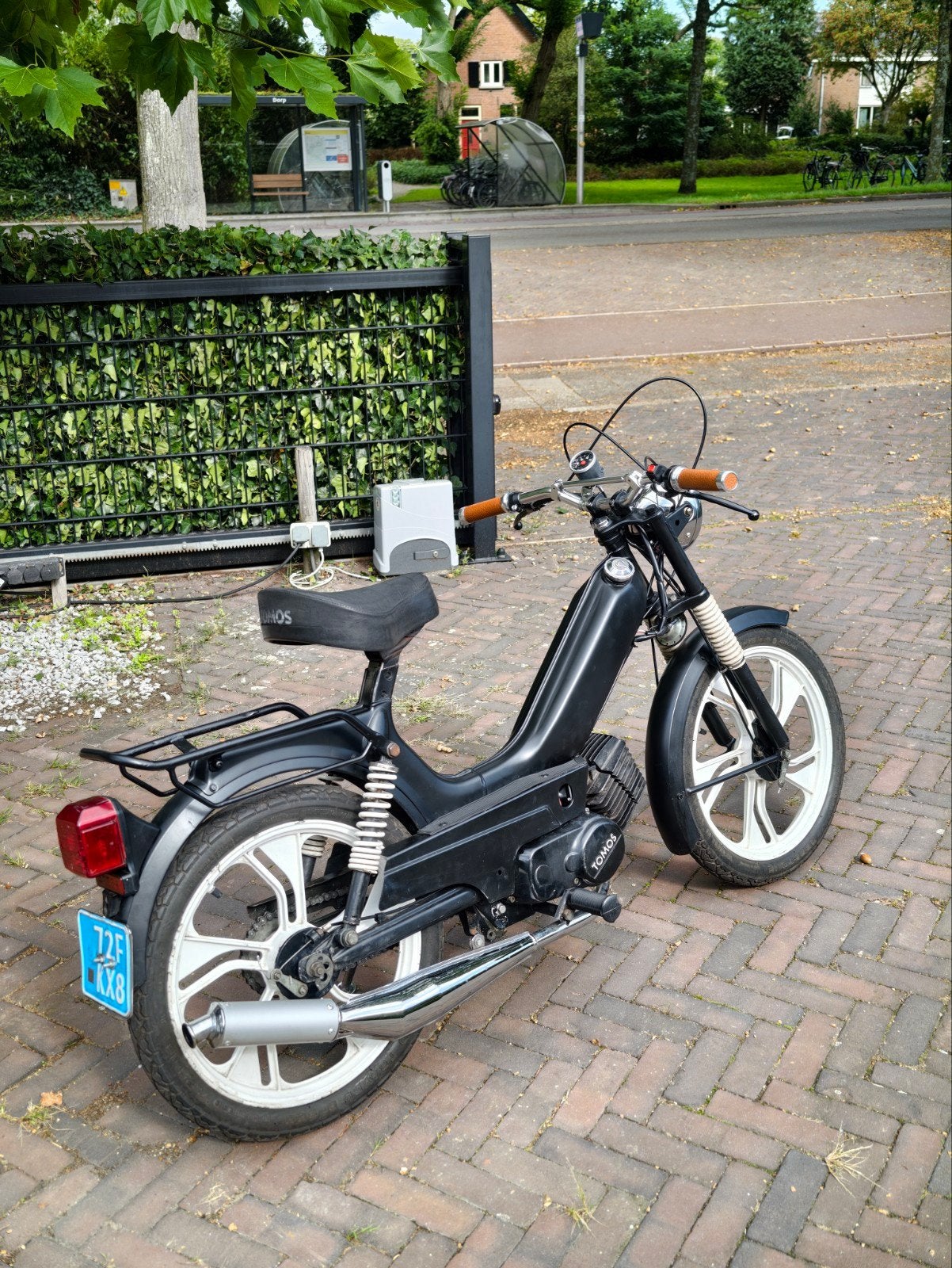 Tomos S25 - Zwart, custom, Ophalen, Gebruikt, Overige modellen, 49 cc