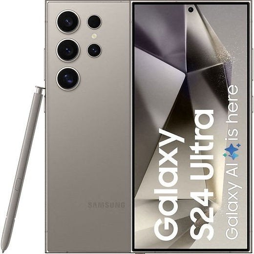 Samsung Galaxy S24 Ultra 256GB Grijs, S, Overige typen, Ophalen of Verzenden, Zo goed als nieuw