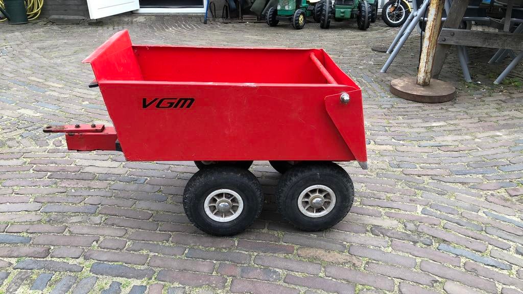 Prachtige degelijke originele VGM kip kar, Kinderen en Baby's, Speelgoed | Buiten | Skelters, Ophalen, Zo goed als nieuw, Mammoet